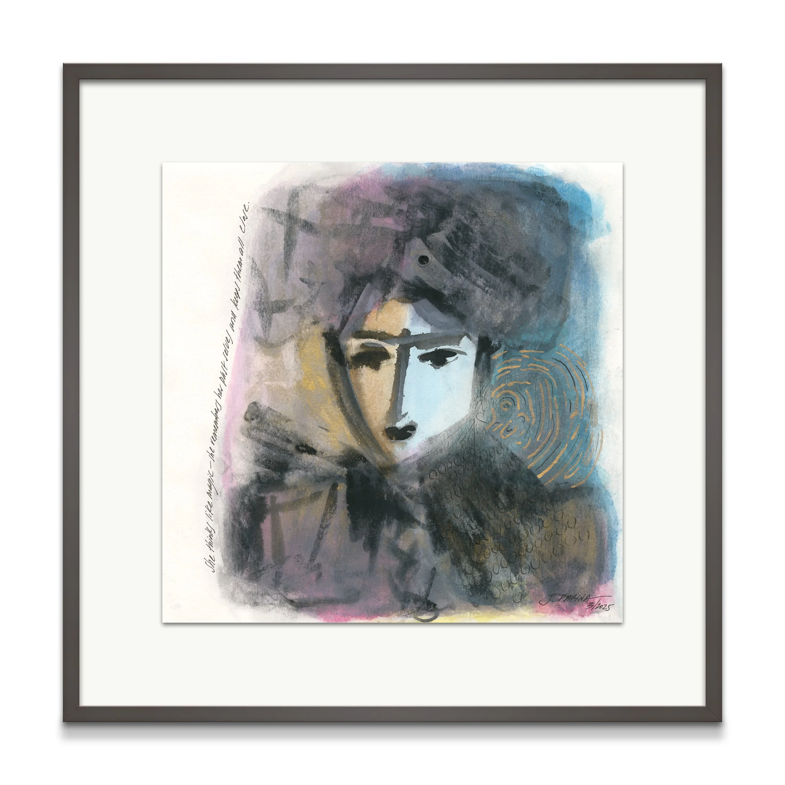 She thinks like magic...