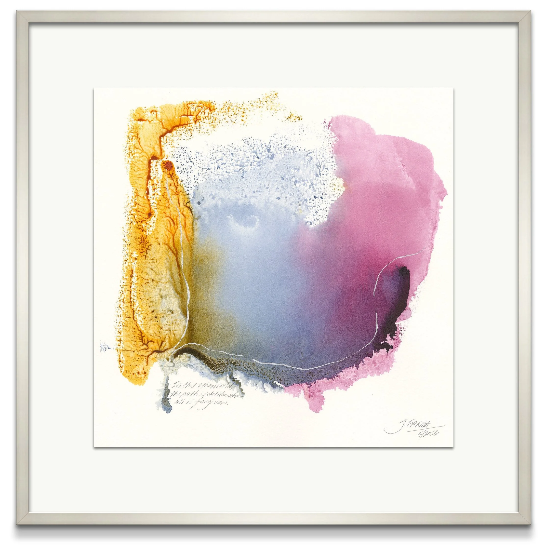Original watercolor painting by Jennifer Farina.