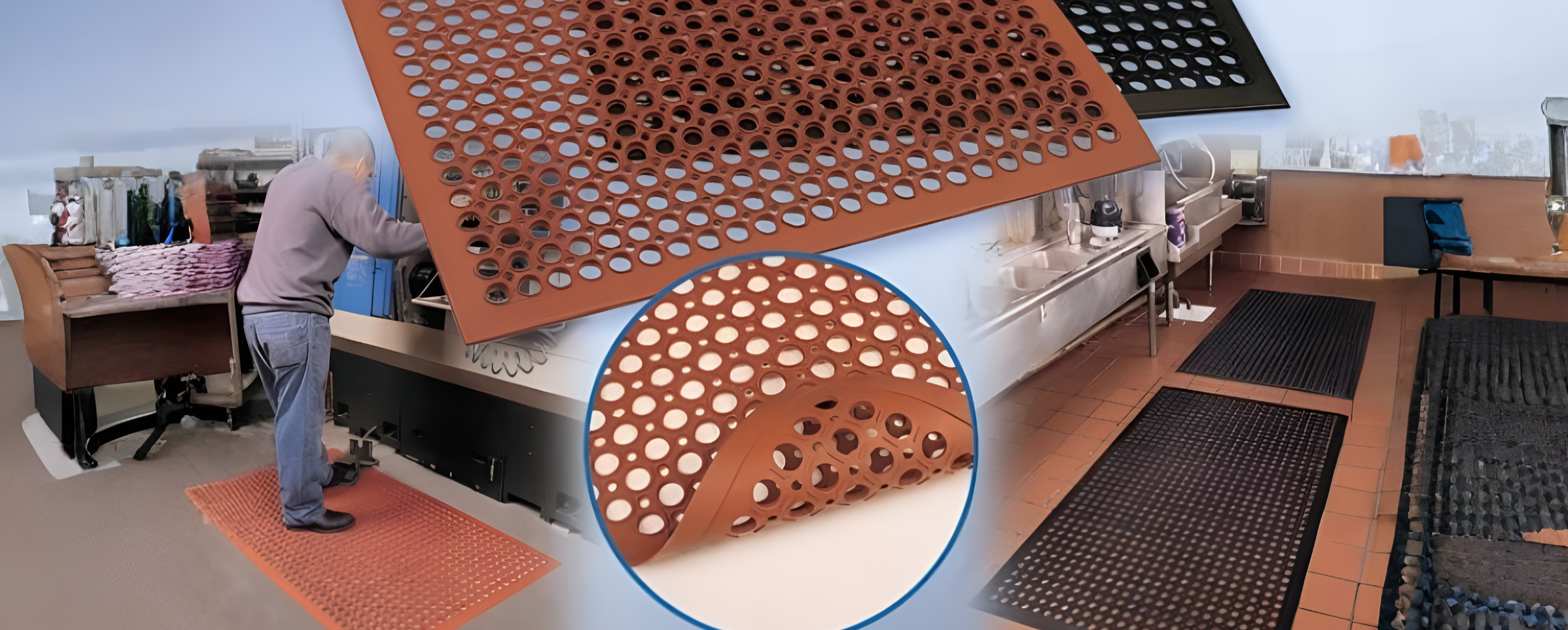 Improve the Safety in Your Kitchen with Slip Resistant Floor Mats