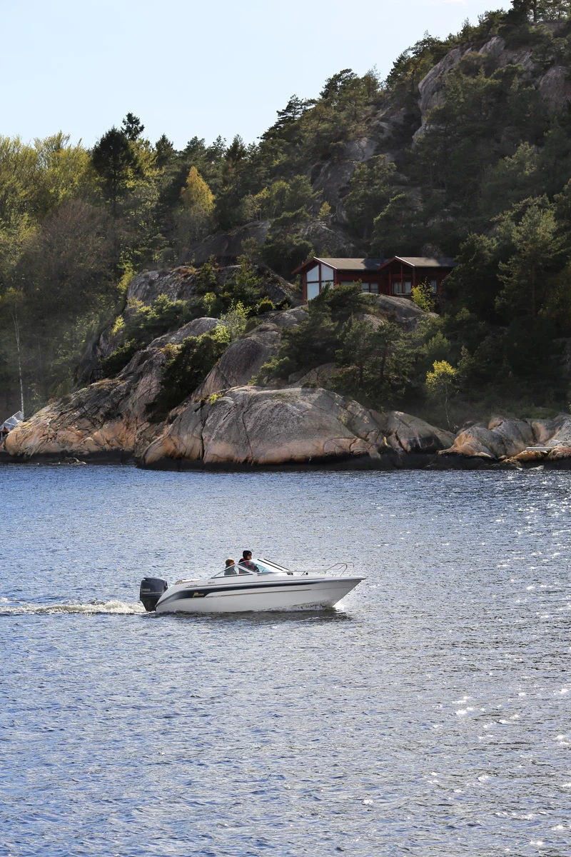 Nordre Sandøy er den mest kuperte av alle øyene på Hvaler.