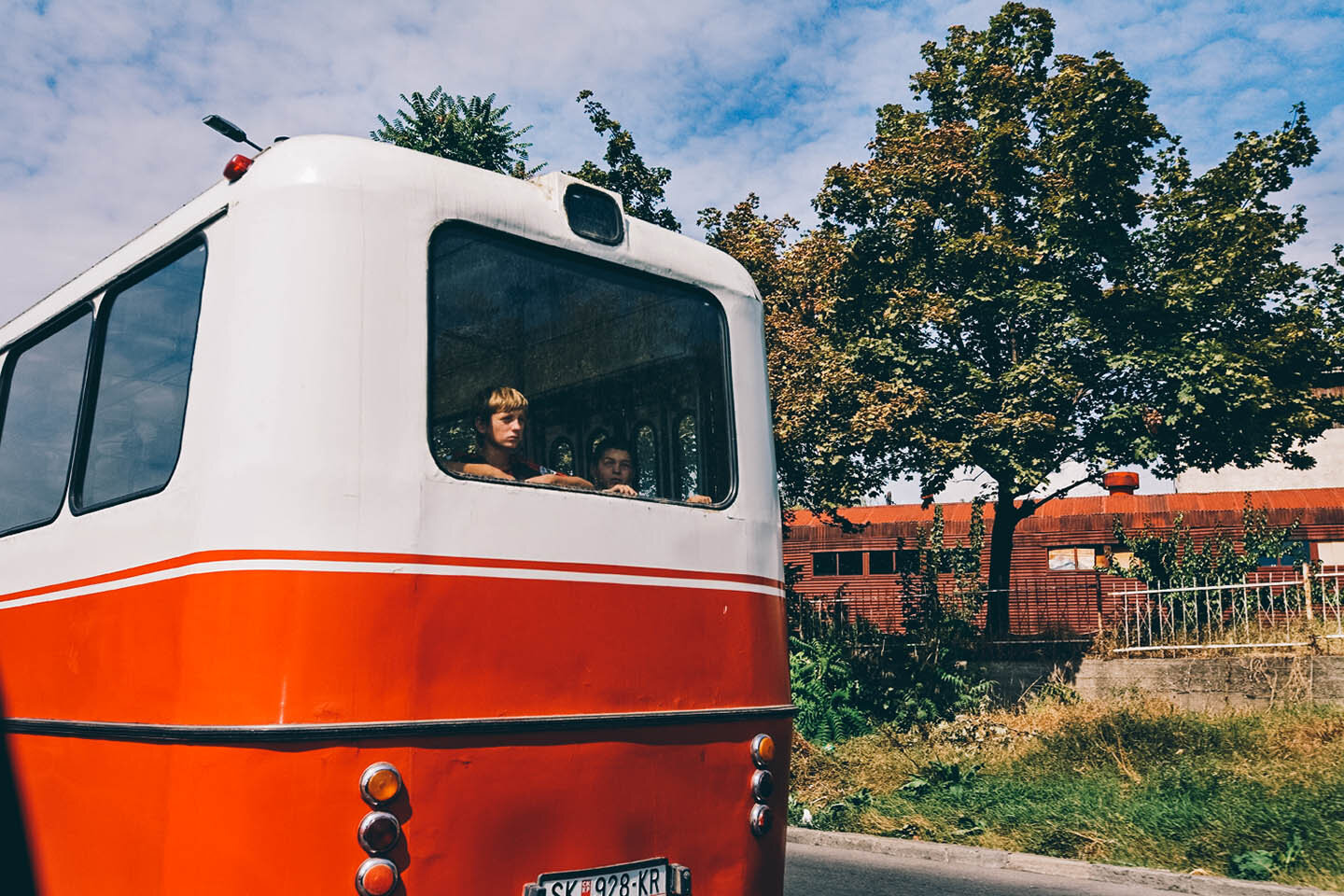   Children on a City Bus   Skopje, Macedonia, 2009 