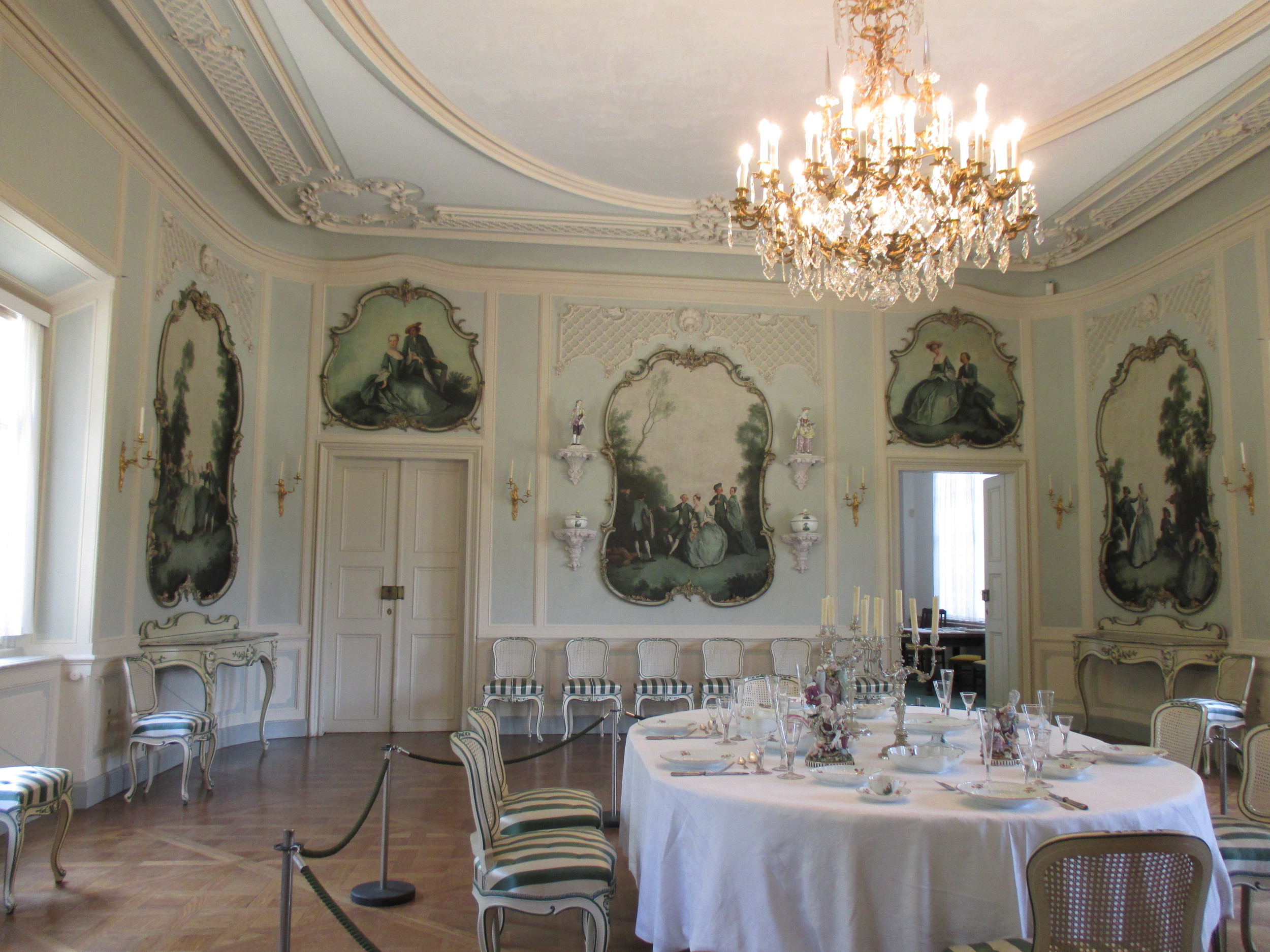 Inside Schloss Pillnitz