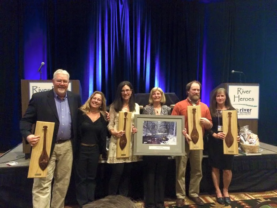 IRU Executive Director Bill Sedivy, left, joins other River Hero Award recipients in Santa Ana Pueblo, New Mexico, earlier this month.
