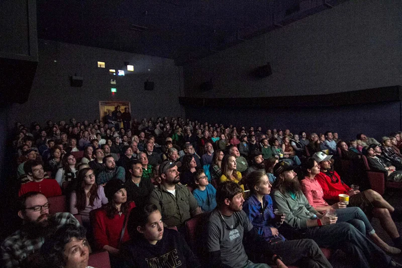 A sold-out crowd of 200 gathered in Boise March 23 to view DamNation, a new documentary about deadbeat dams in the U.S. Photo by Cody Gittings.