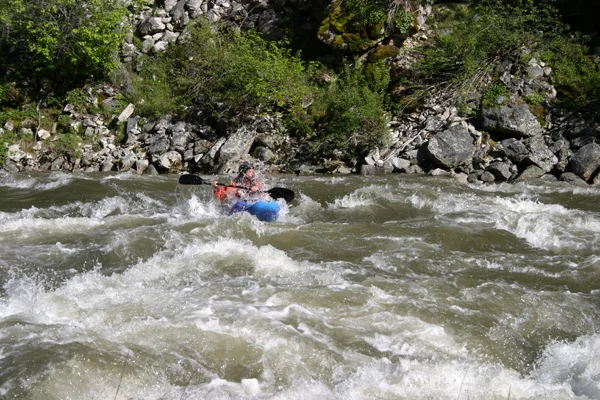 High water on the North Fork of the Boise River in 2005. (photo by Greg Stahl)