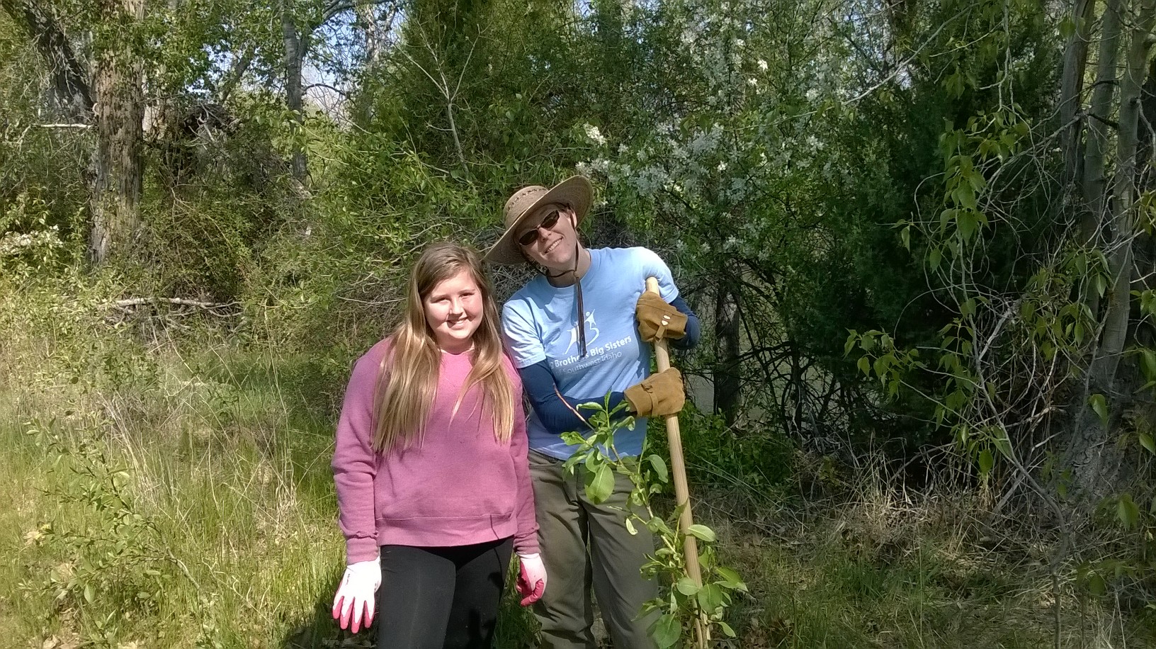 Big Brothers Big Sisters volunteers 2014