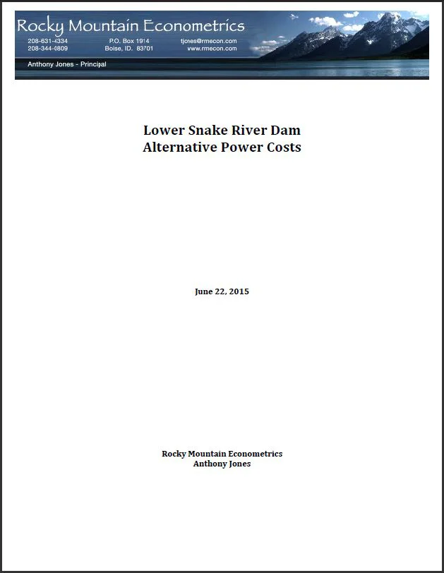 If the lower Snake River dams were to be removed tomorrow and their ongoing maintenance costs eliminated, residential power bills could actually decrease by about 6 cents per month, according to a study released this week