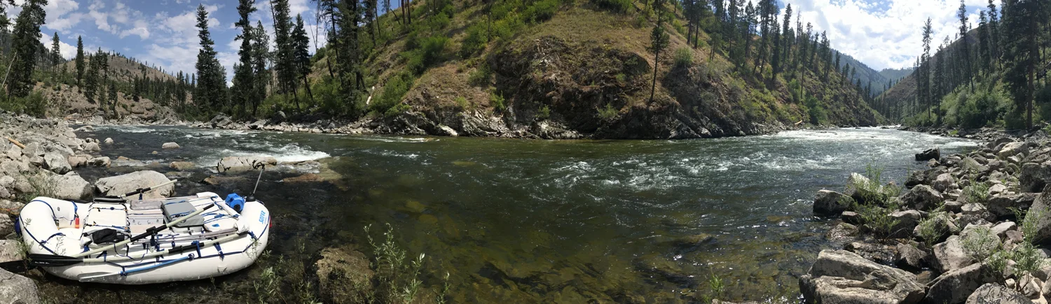 The South Fork of the Salmon River is prized by expert kayakers and rafters. Photo by Nate Ostis.
