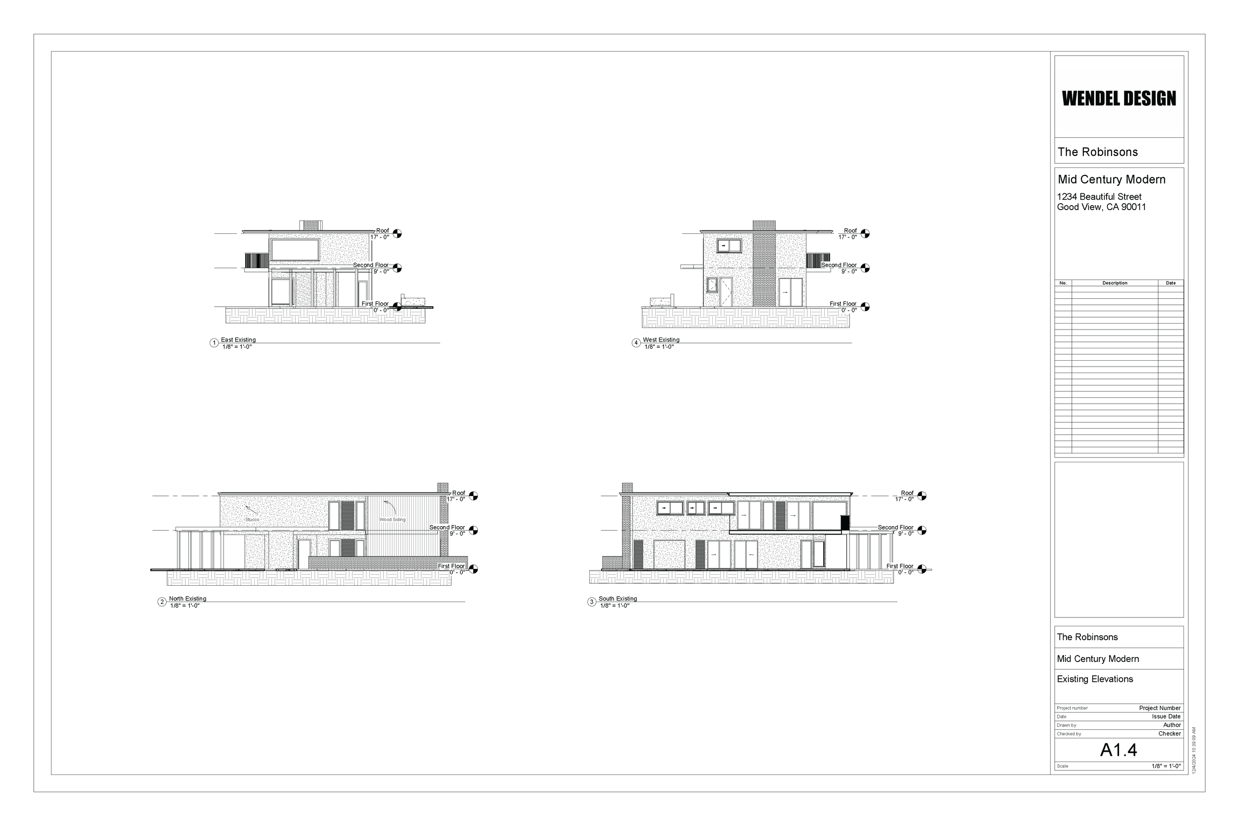 Existing Elevations
