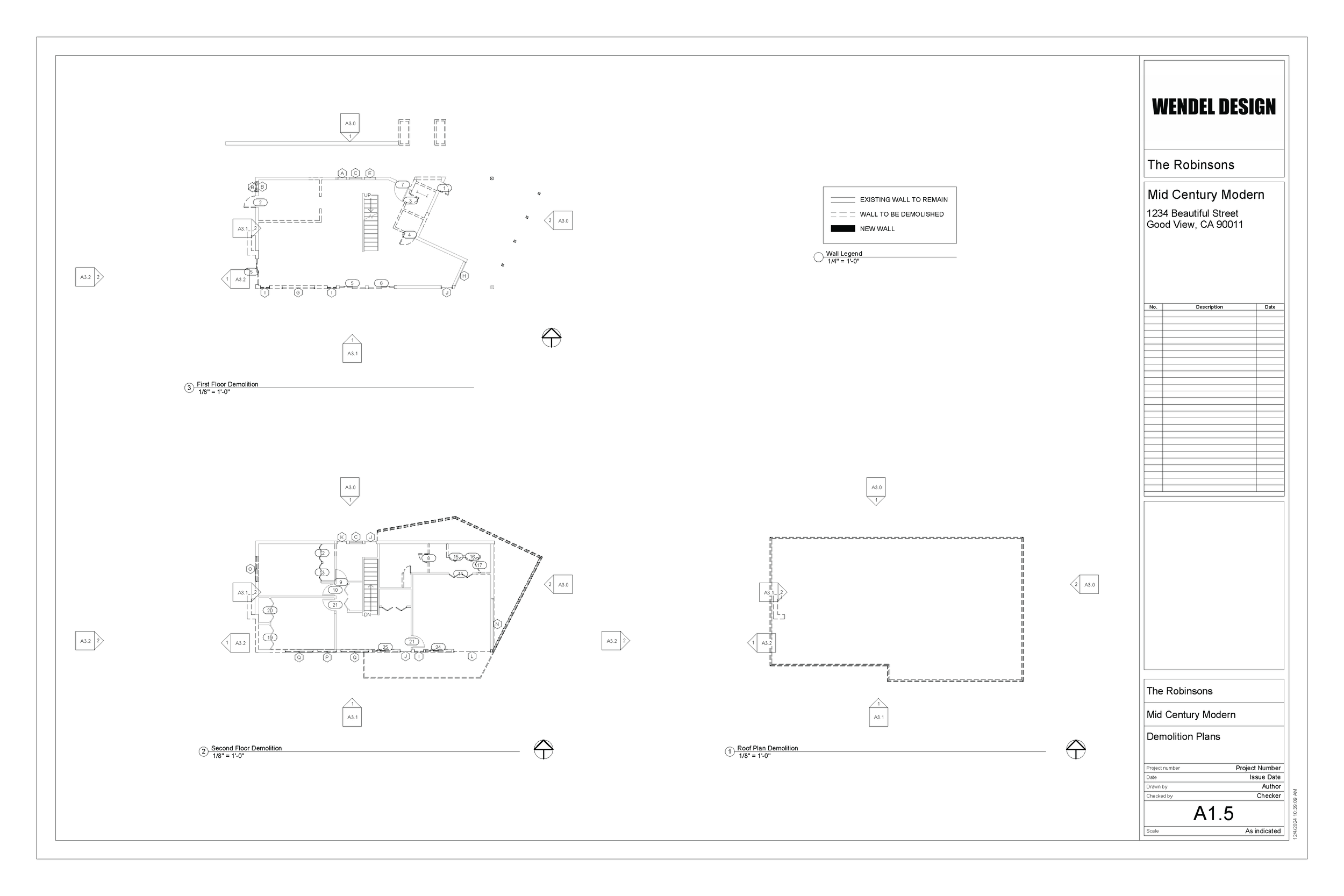 Demolition Plans