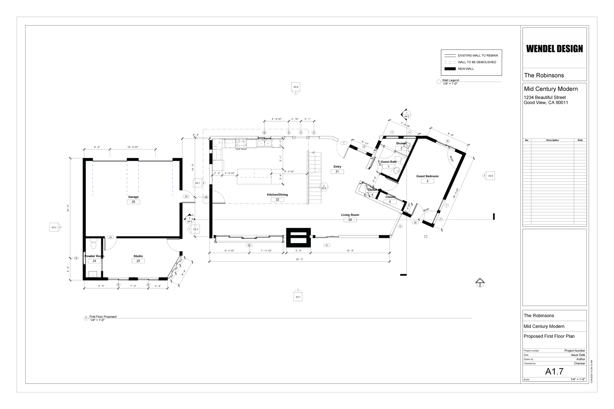 Proposed First Floor Plan