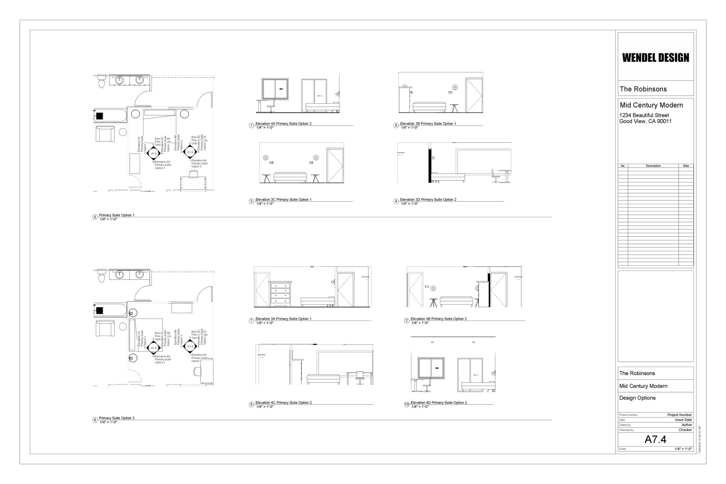 Primary Suite - Design Options