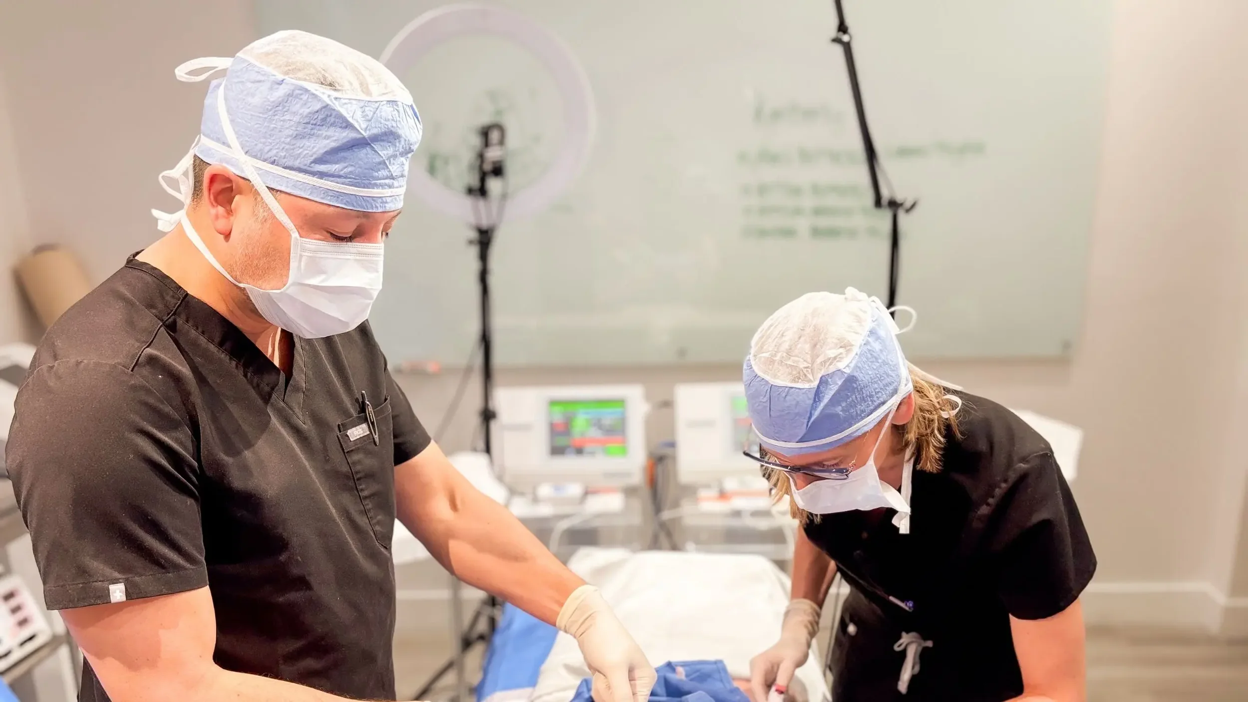 Dr. Jack Zamora and Dr. Maggie Kober ATTIVA treatment