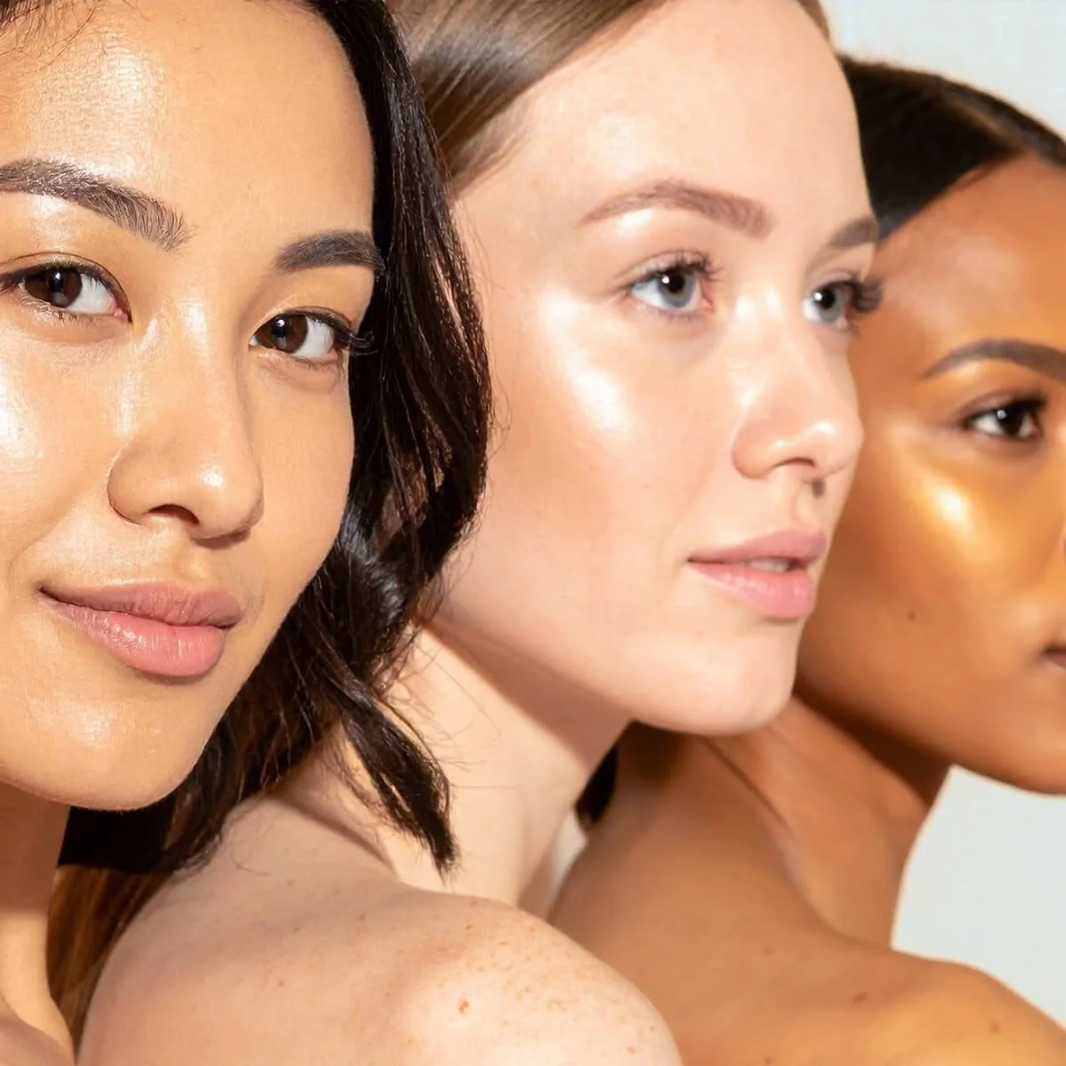 Women with fresh faces