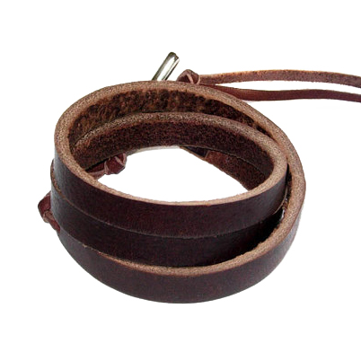 Brown Thick Leather Bracelet  Classy Men Collection