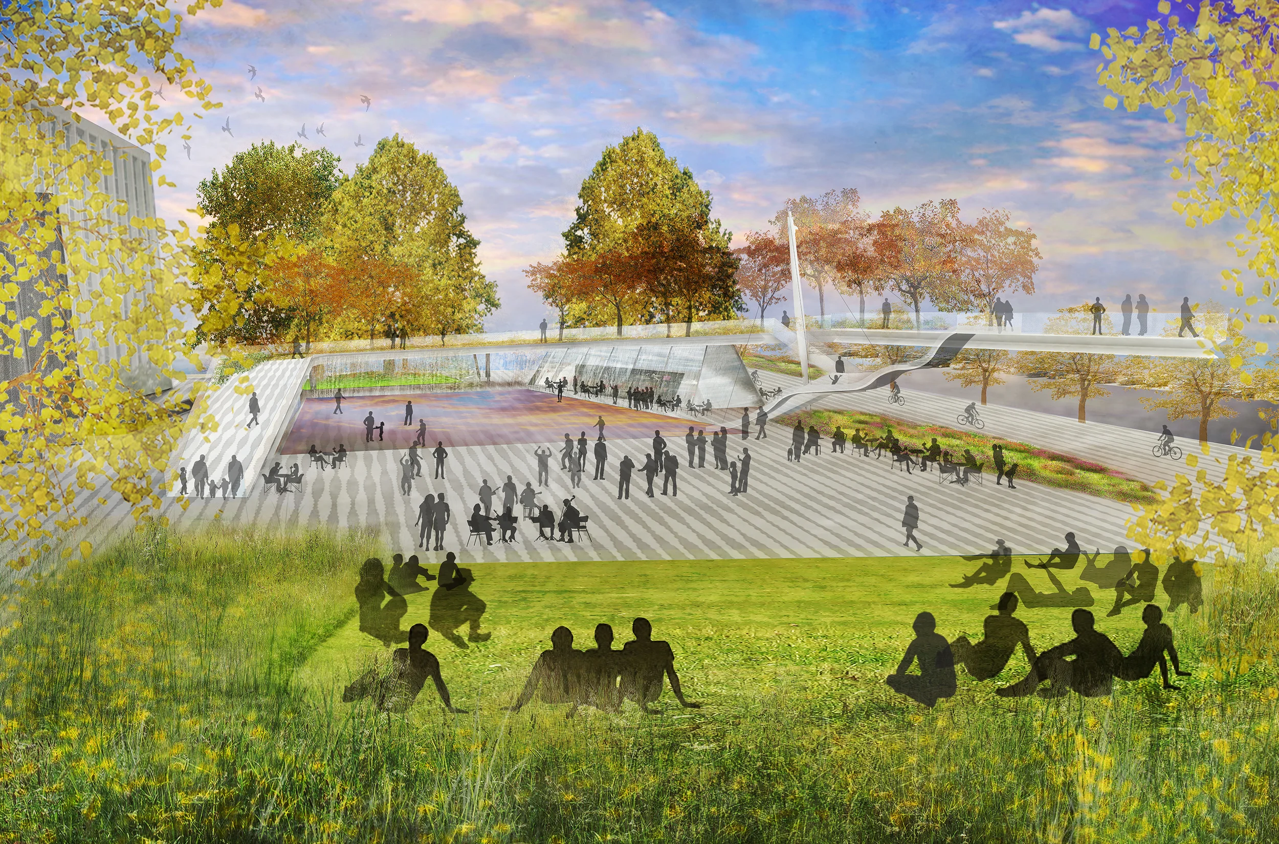 City-County Building Plaza