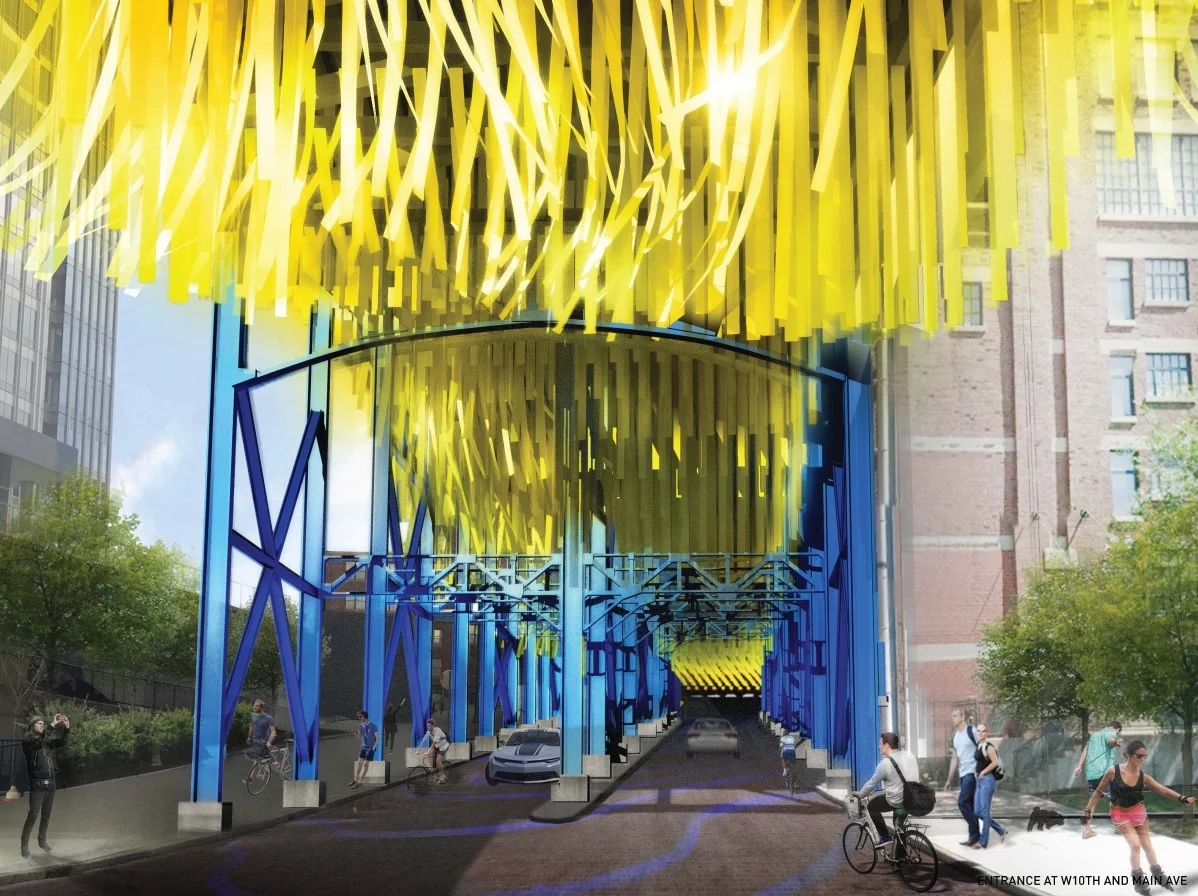 Main Avenue Bridge Underpass