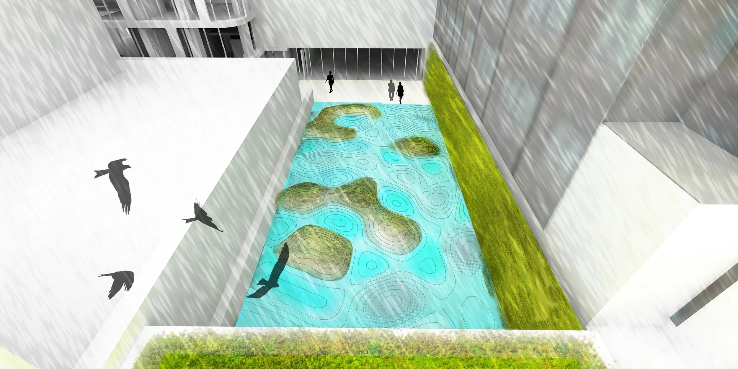 West 53rd Street Blue Roof