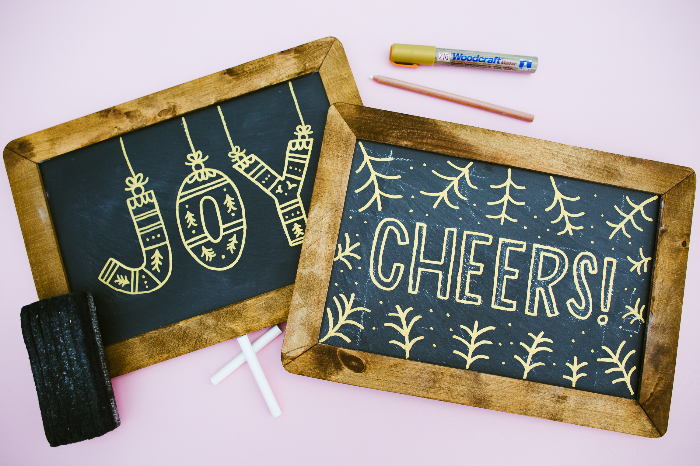 East Austin Studio Tour Festive Holiday Chalk Art