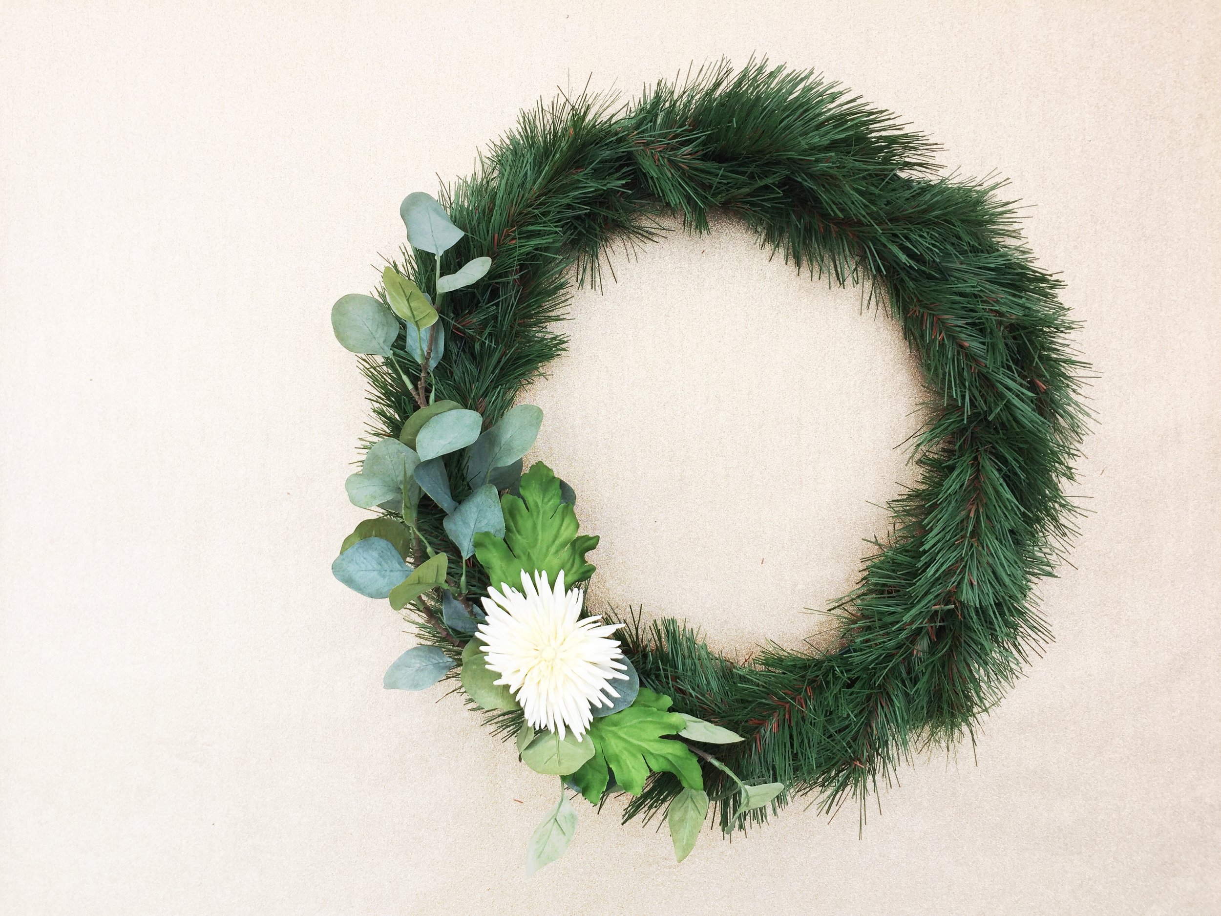 Paper Craft Pantry Blog DIY Seasonal Wreath