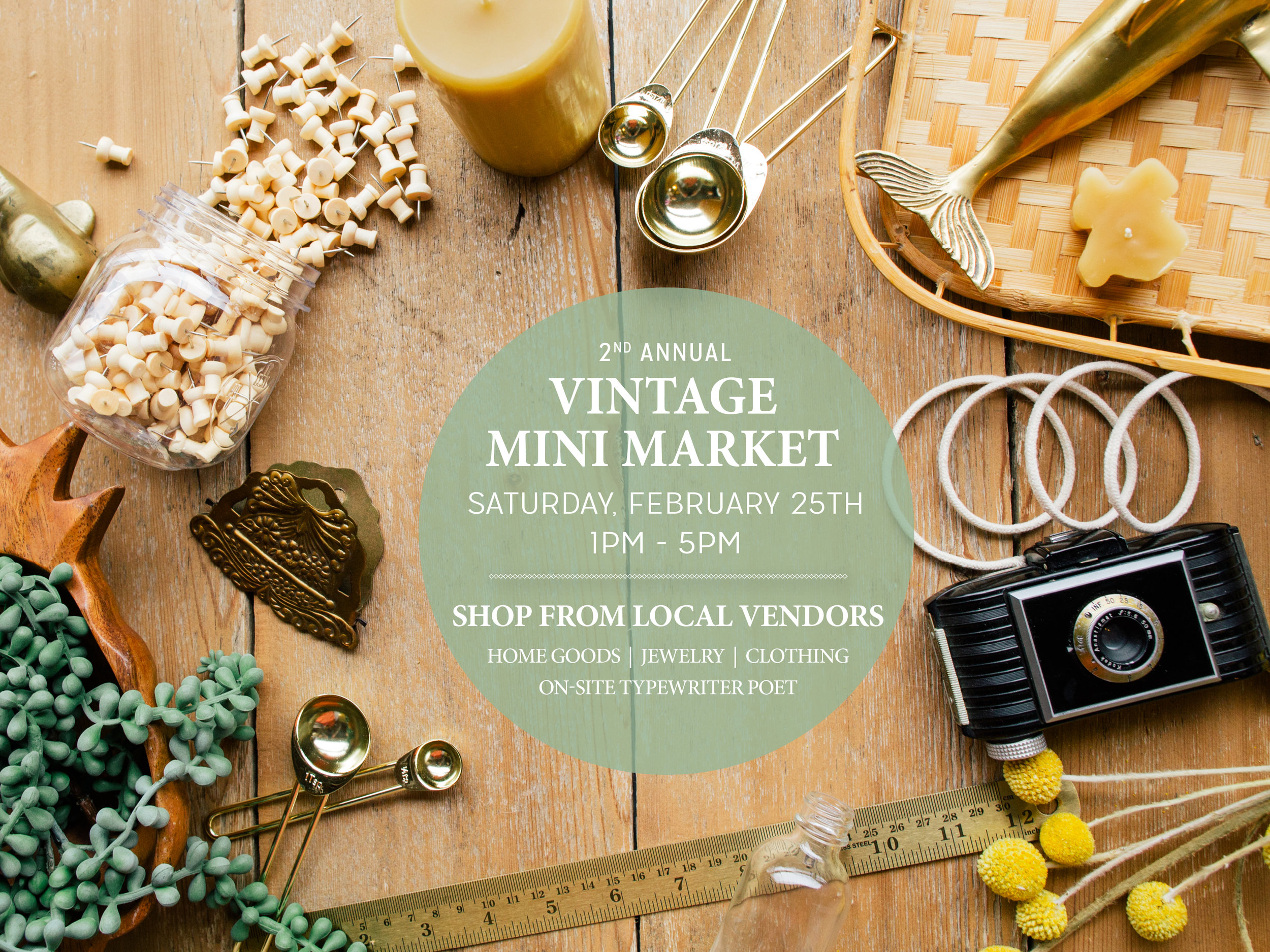 Paper Craft Pantry Vintage Mini Market Pop-Up Event in Austin, Texas