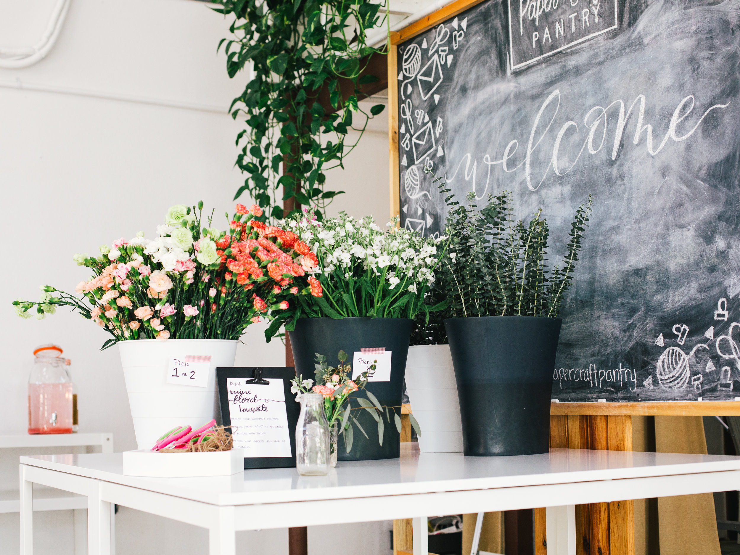 The Paper + Craft Pantry Flower Bouquets