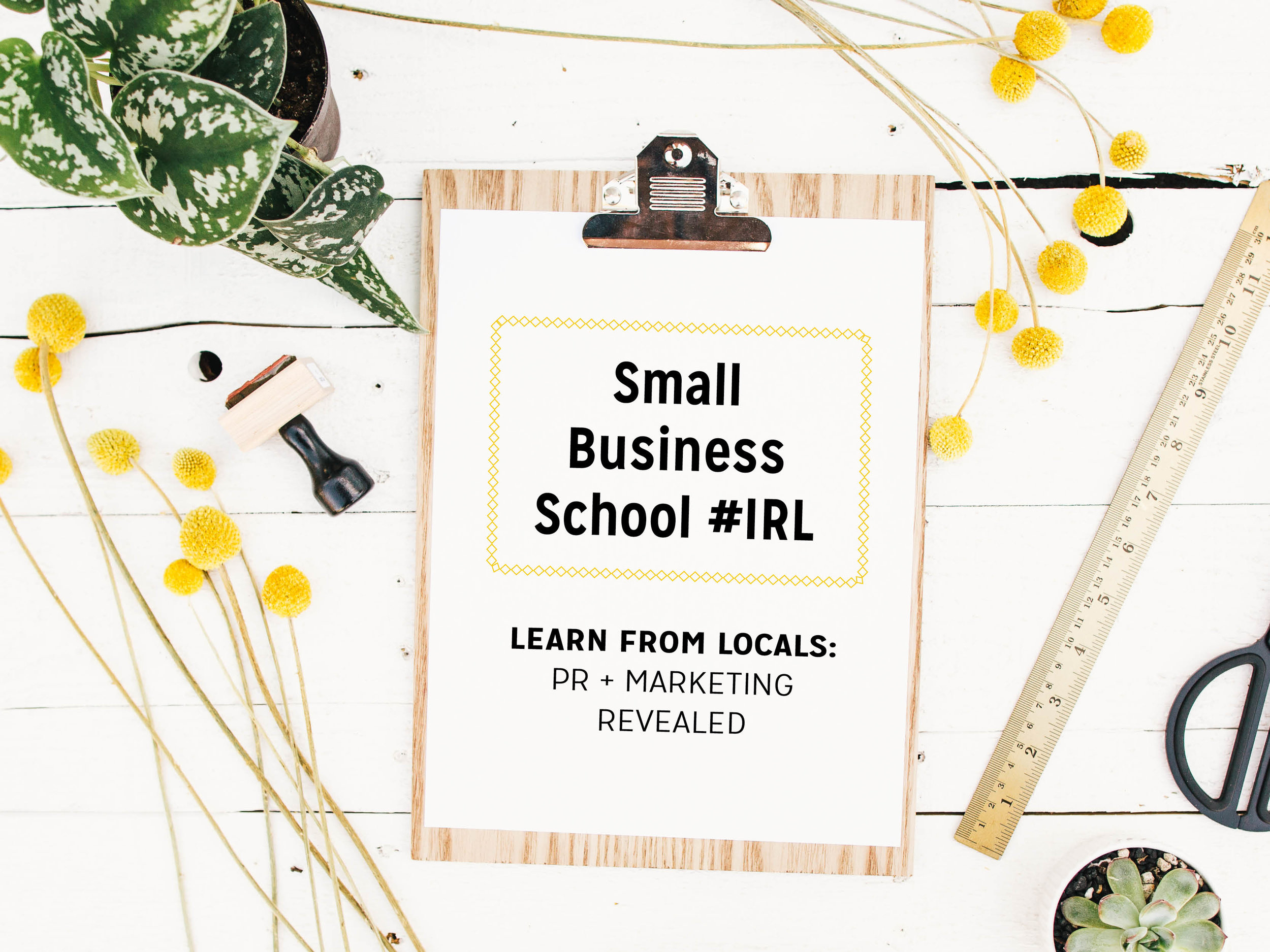Paper Craft Pantry Small Business School #IRL PR + Marketing Discussion