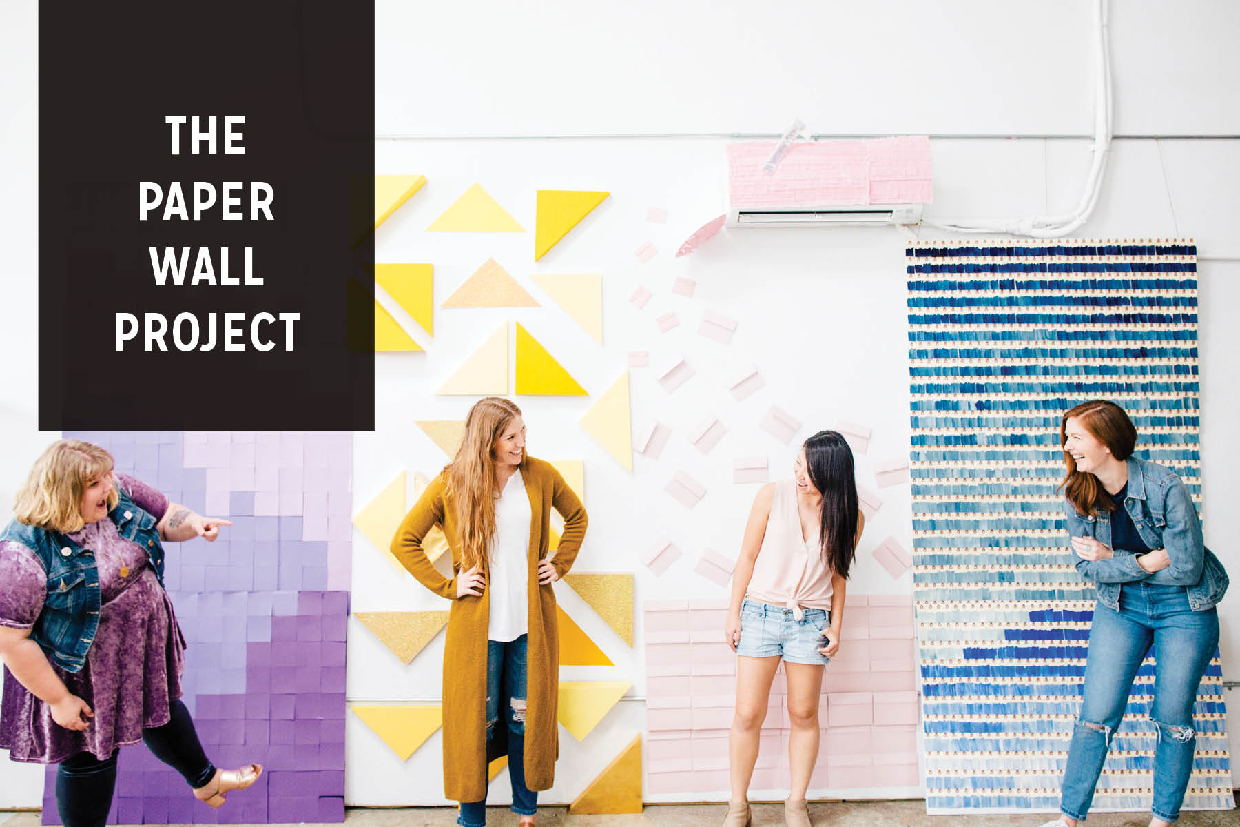 Paper Craft Pantry Blog Paper Wall Project Recap Austin Texas