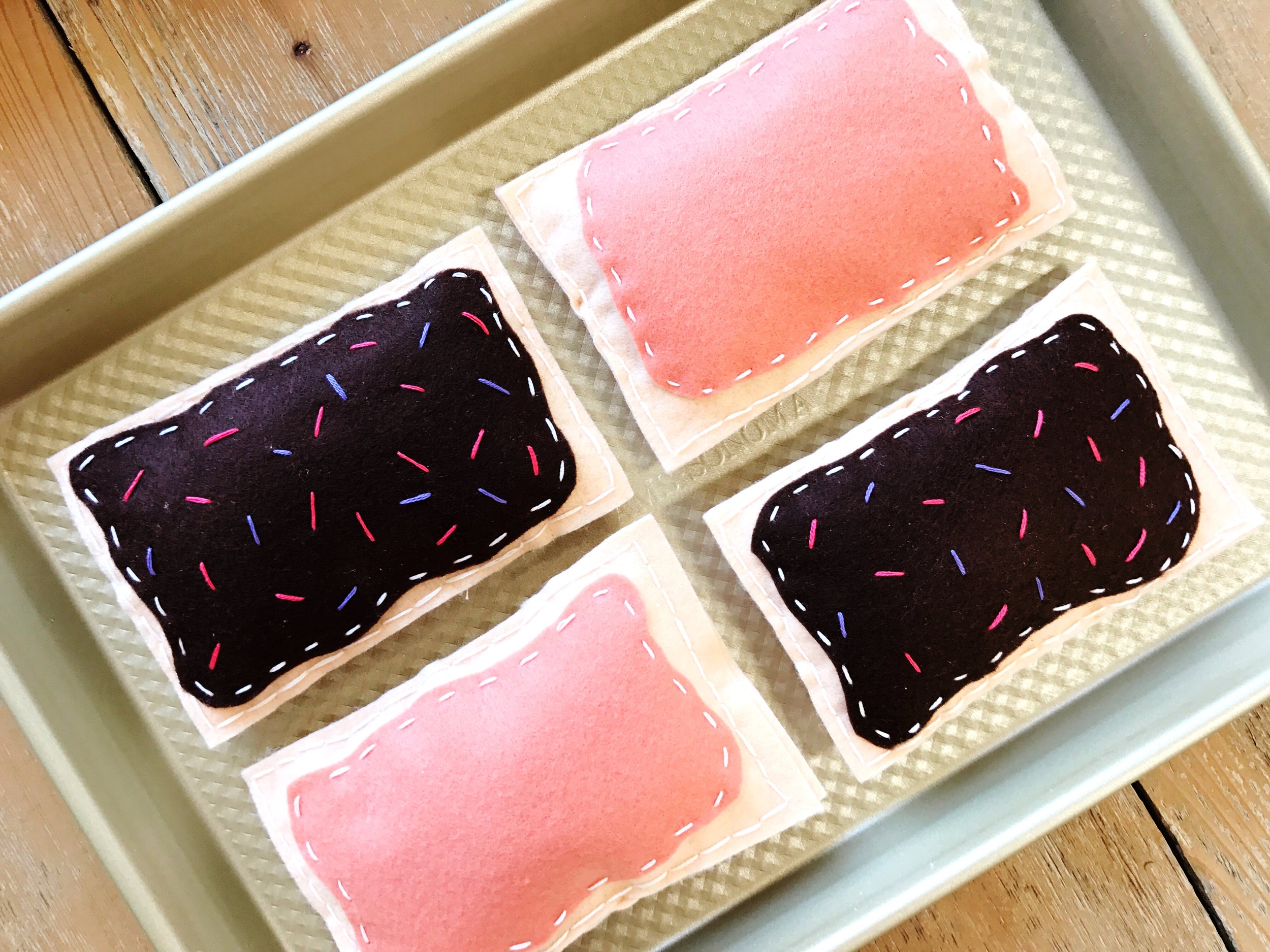 Paper Craft Pantry DIY Blog Hand Stitched Sprinkle Pop Tart