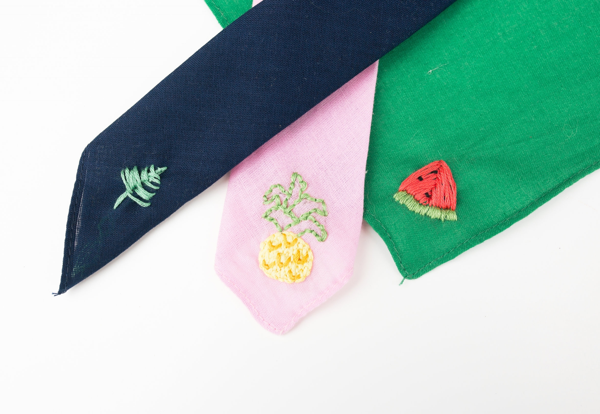 Stitched Scarves for Summertime 