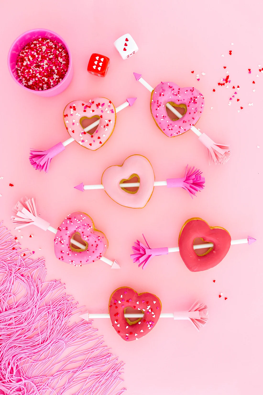 Paper Craft Pantry Blog: 2018 Valentine's D.I.Y Round Up Heart Donuts