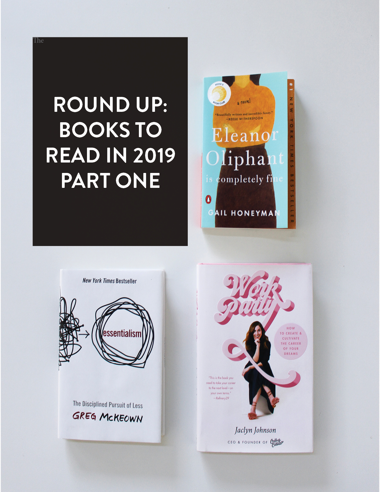Paper Craft Pantry Austin Book Club January- March Book Selection.