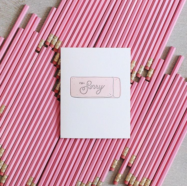 The Paper + Craft Pantry Blog: Just one of Meg’s beautiful letterpressed cards.