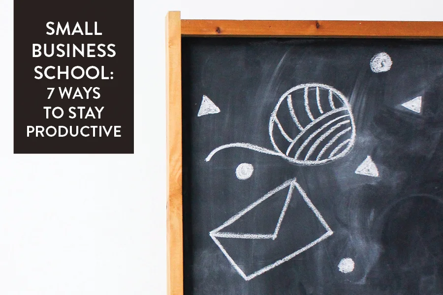 Paper + Craft Pantry 2019 Small Business Blog: 7 ways to stay and be productive this year