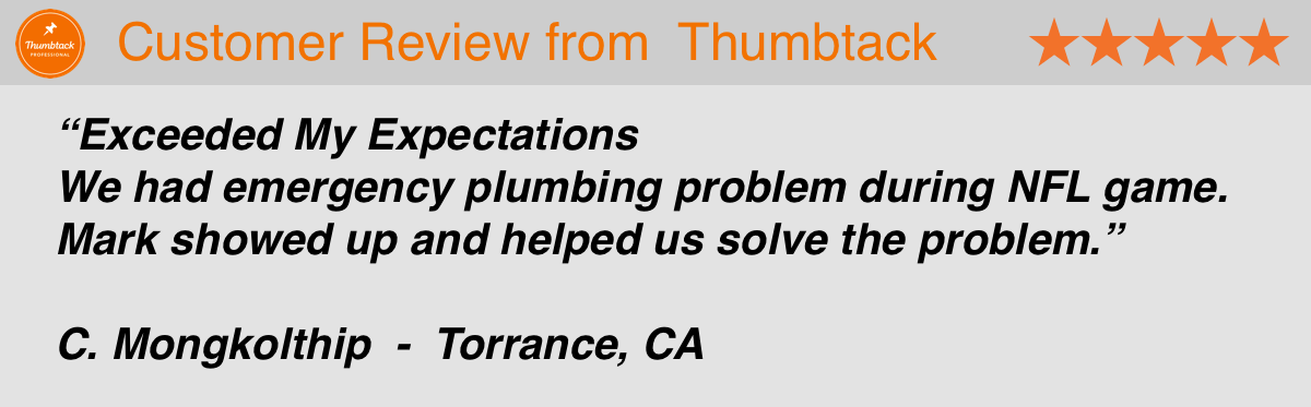 This reviewer declares Prudential Plumbing exceeded my expectations.