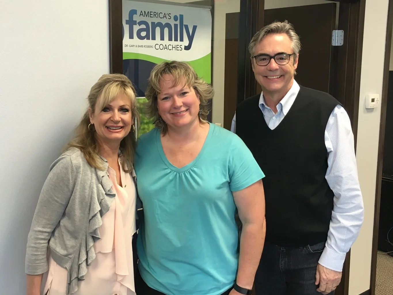 Barb and Gary with Beth Castile