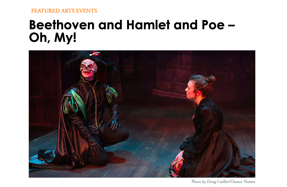 Beethoven and Hamlet and Poe – Oh, My!