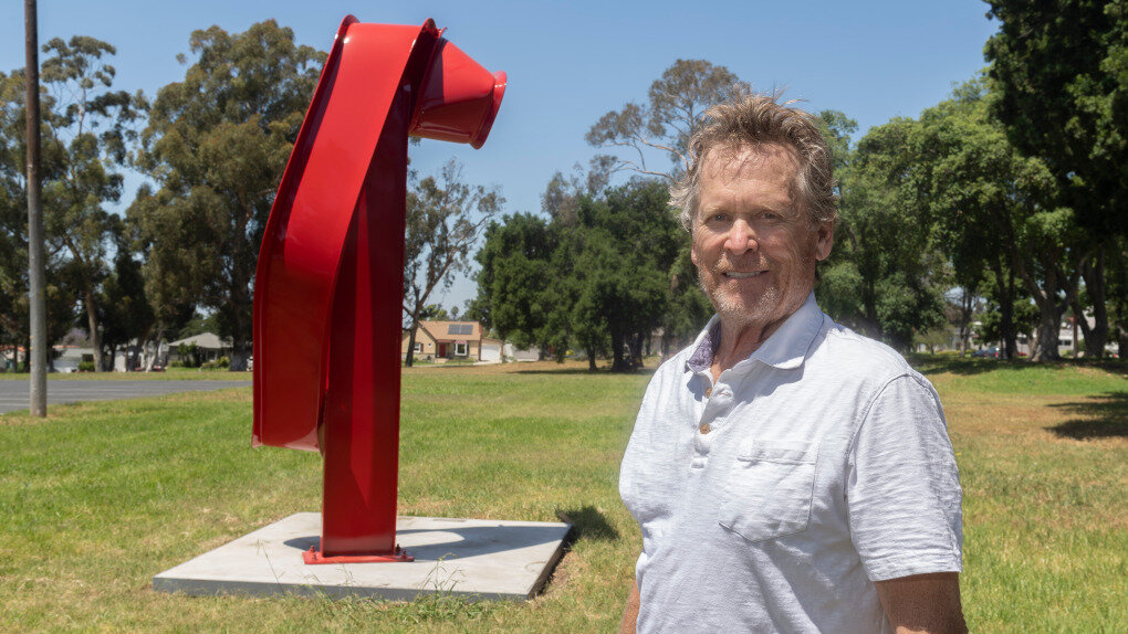 OC Register: New sculpture garden offers open-air art experience at the Muckenthaler