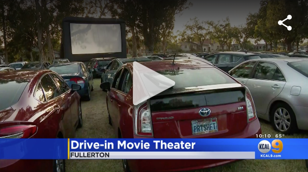 CBS LA: Drive-In Theaters Making A Comeback During Coronavirus Pandemic