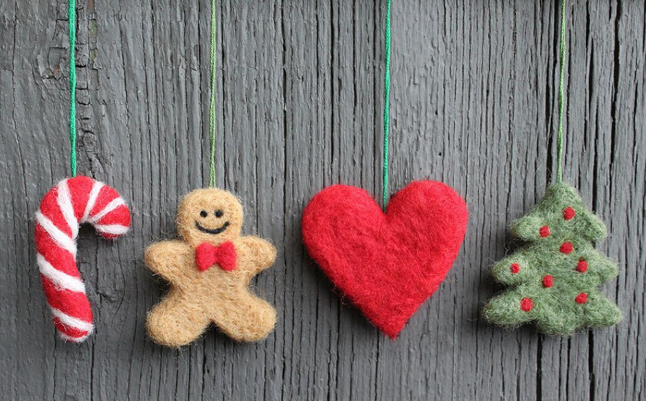 Pop-Up Family Class: Felting Ornaments with Sarah Clifton