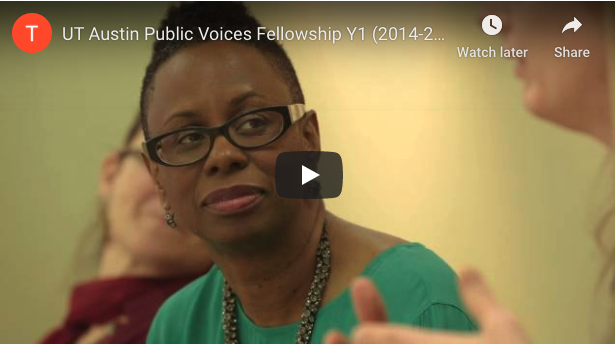 Video for UT Austin Public Voices Fellowship 2014-15