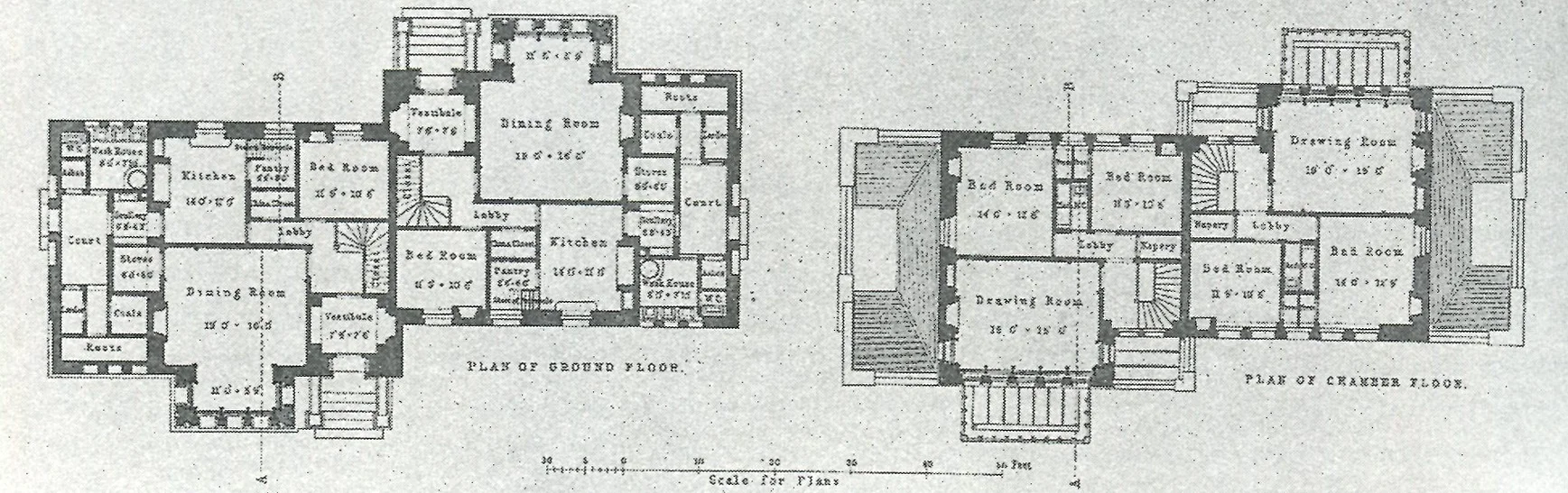 Double Villa designed by the Alexander Thomson