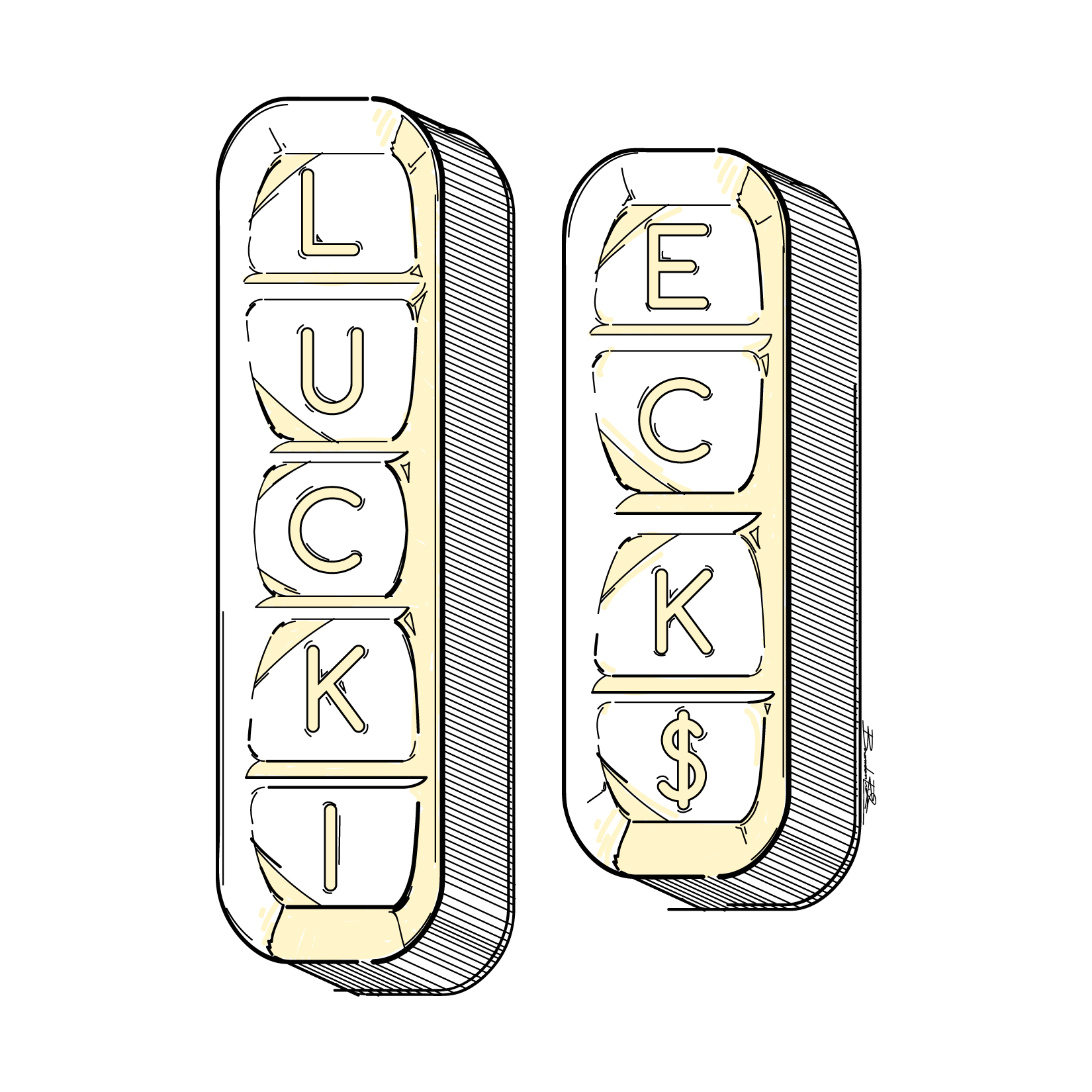 LUCKI ECK$