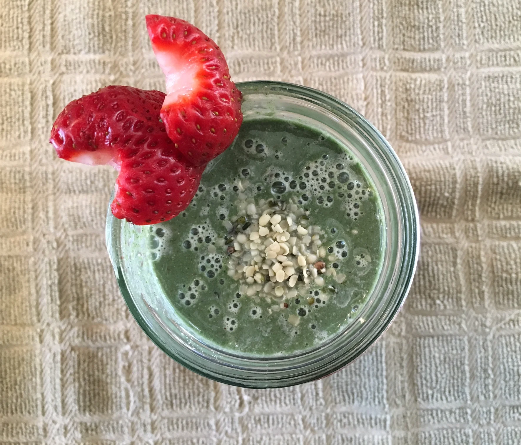 The colors for the heart chakra are green and pink, both featured in this delicious smoothie. Greens and cruciferous veggies support the heart on the physical level, while the colors green and pink vibrate at the same frequency as the heart chakra giving it added strength and vibrancy. Enjoy!