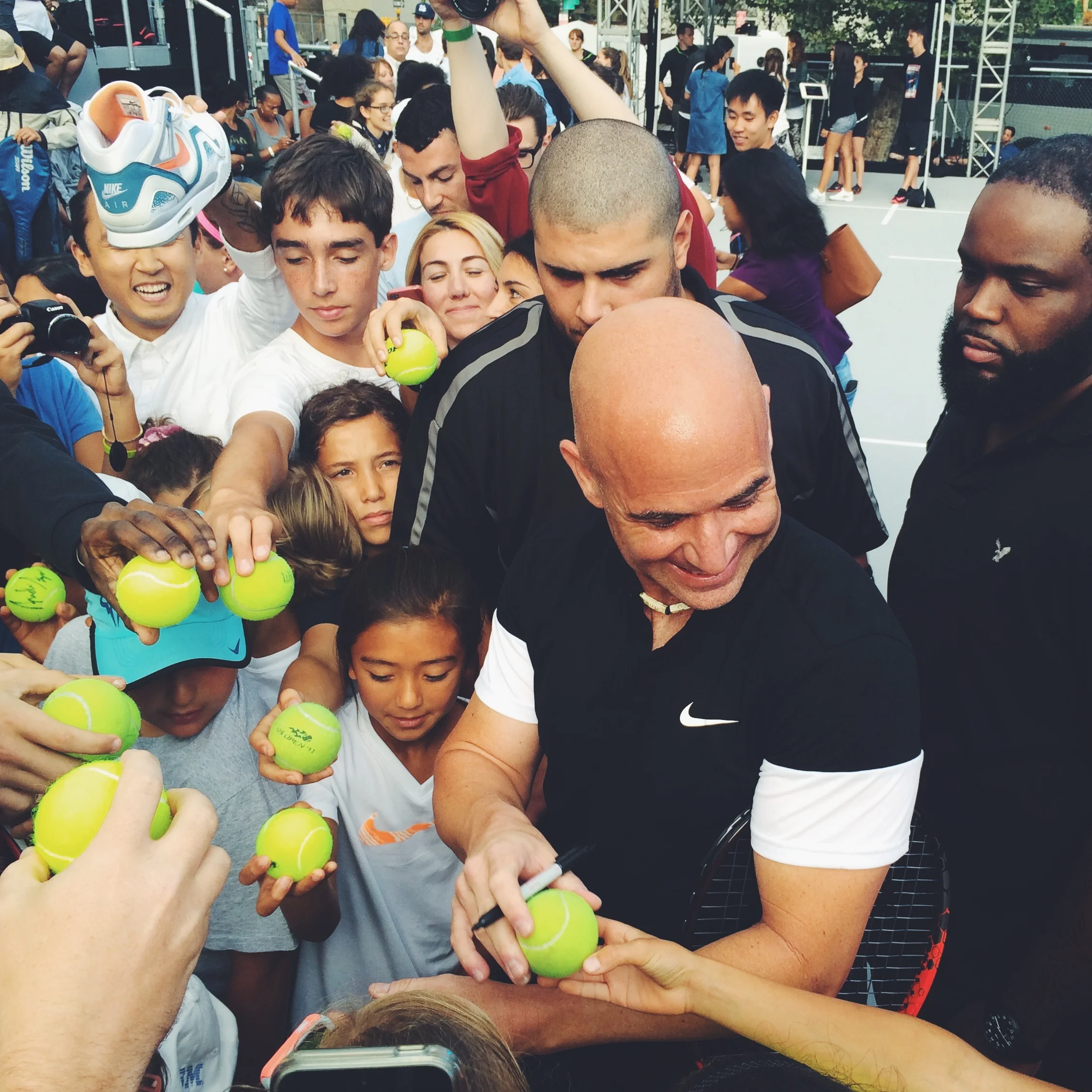 ANDRE AGASSI