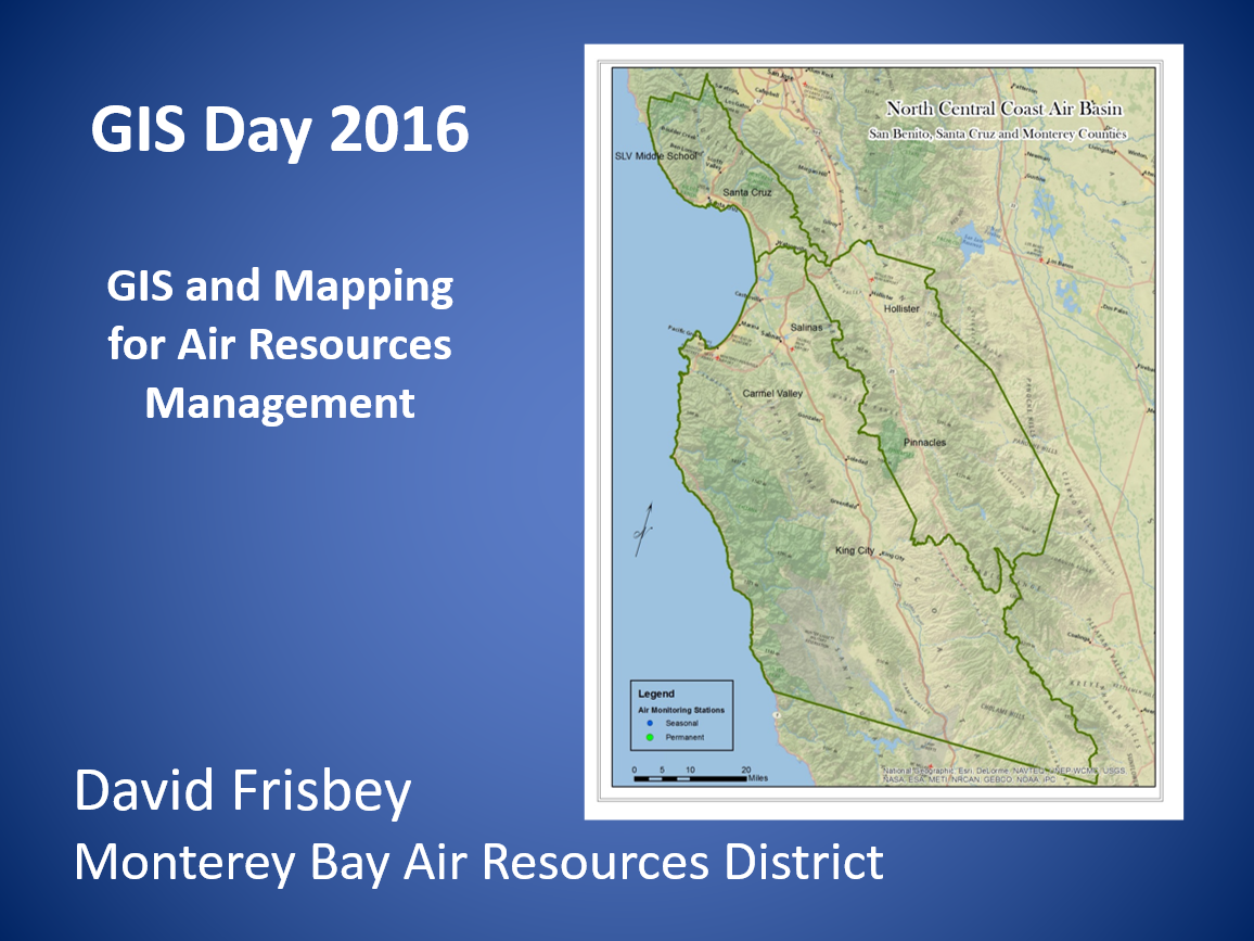 GIS for Air Resources Management