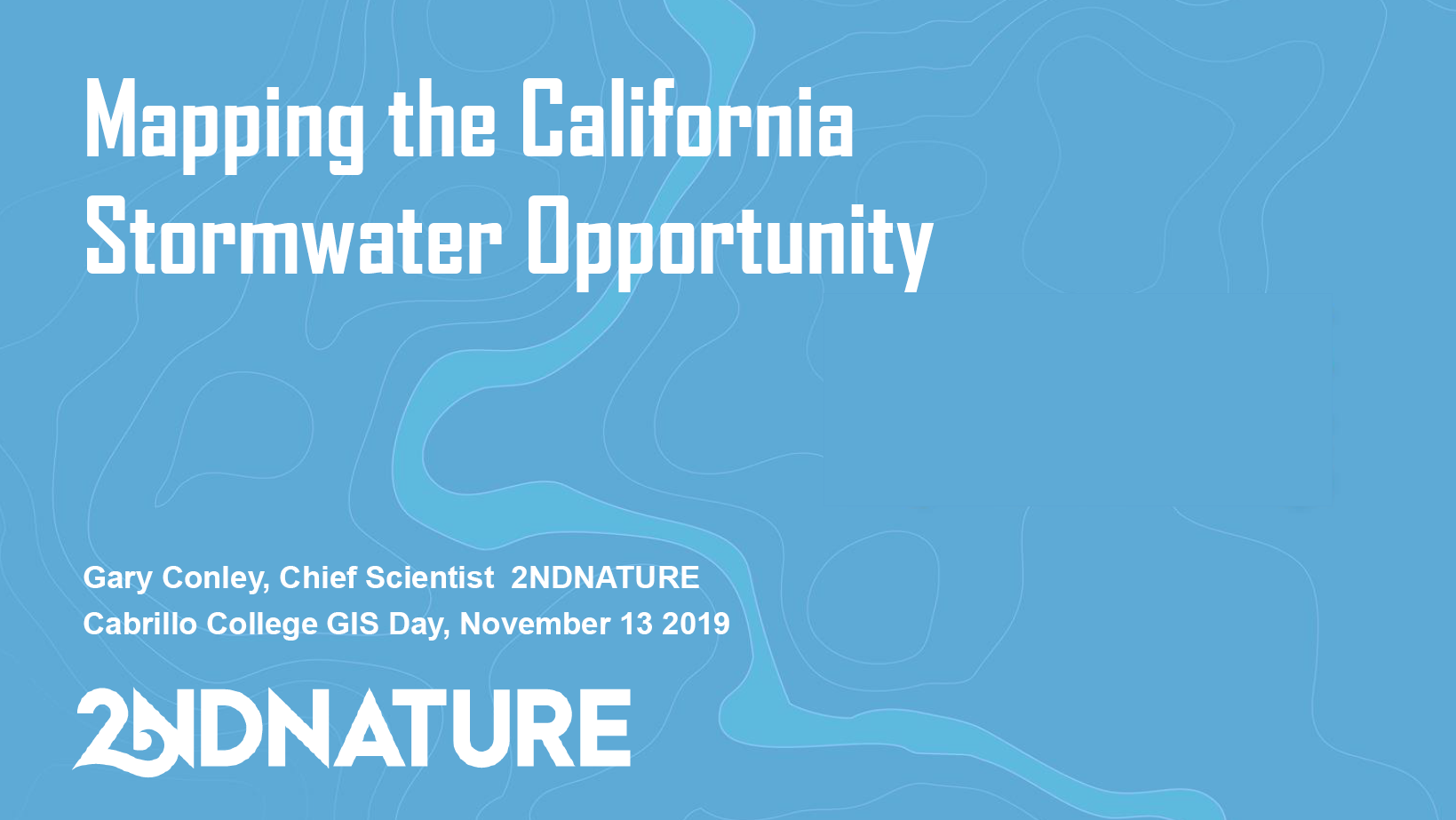 Mapping California's Stormwater Opportunity