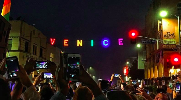  Image from Venice Pride 2016. Courtesy of Venice Pride's Instagram (@venicebeachpride).