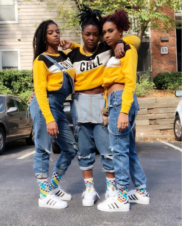 From Left to Right: Zhané, T.Que, & Charisse