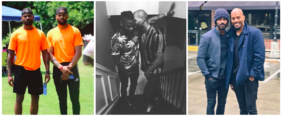 Melvin (On the left of each image.) & Jeremiah (On the right of each image.)